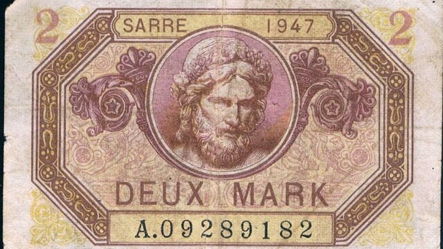 2 Mark Sarre type 1947