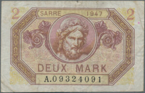 2 Mark Sarre type 1947