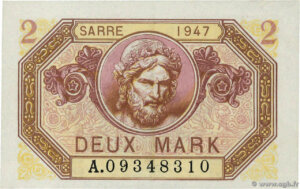 2 Mark Sarre type 1947