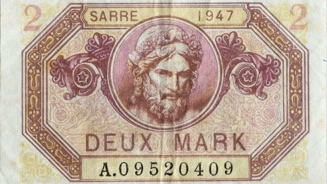 2 Mark Sarre type 1947