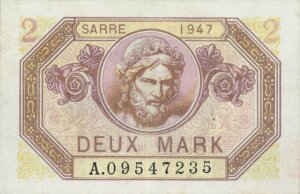 2 Mark Sarre type 1947