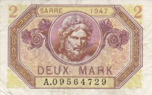 2 Mark Sarre type 1947