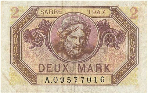 2 Mark Sarre type 1947