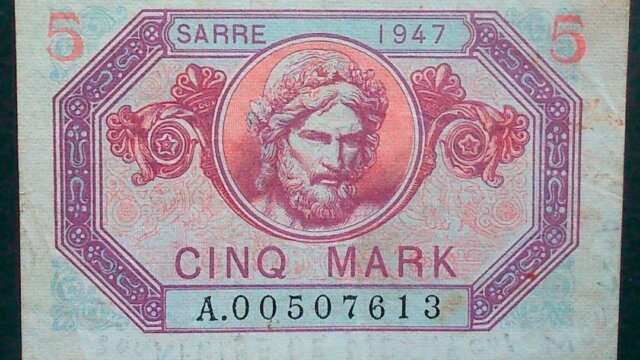 5 Mark Sarre type 1947