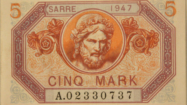 5 Mark Sarre type 1947