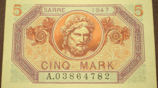 5 Mark Sarre type 1947