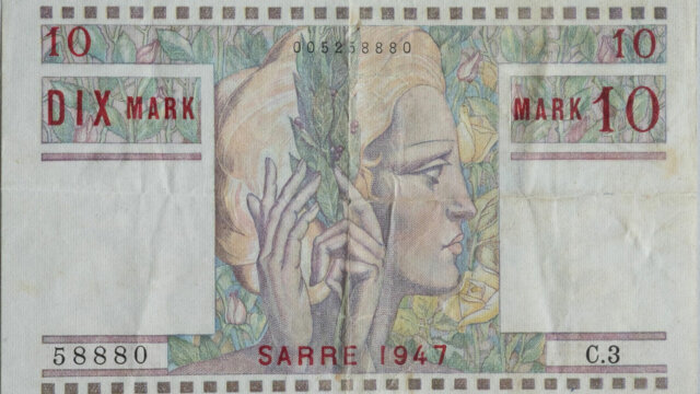 10 Mark Sarre type 1947