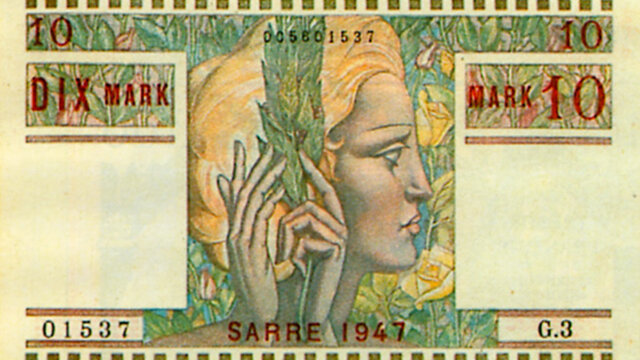 10 Mark Sarre type 1947