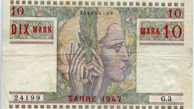 10 Mark Sarre type 1947