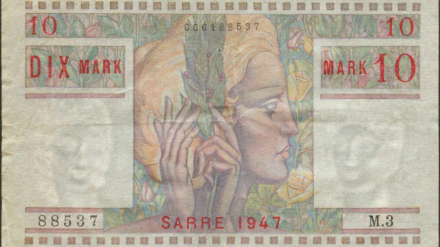 10 Mark Sarre type 1947