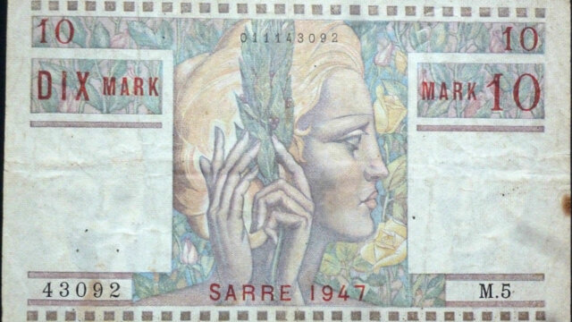 10 Mark Sarre type 1947