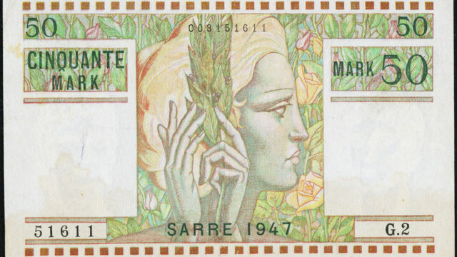 50 Mark Sarre type 1947