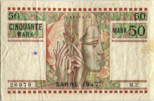 50 Mark Sarre type 1947