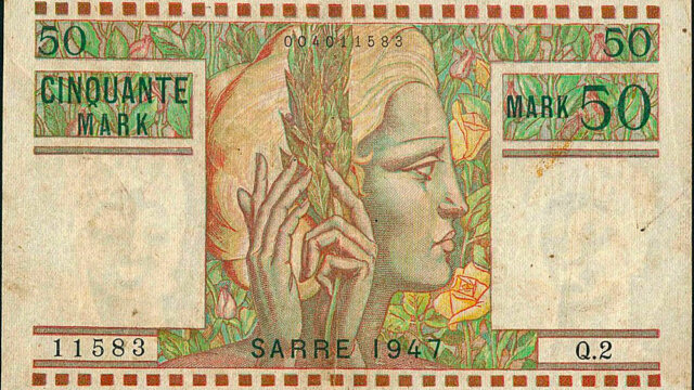 50 Mark Sarre type 1947