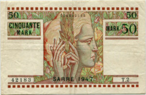 50 Mark Sarre type 1947