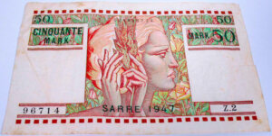 50 Mark Sarre type 1947