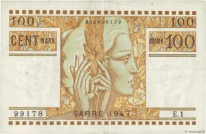 100 Mark Sarre type 1947