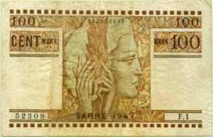 100 Mark Sarre type 1947