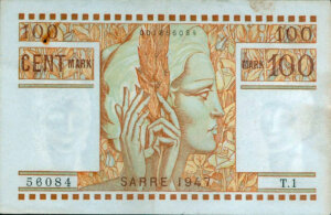 100 Mark Sarre type 1947