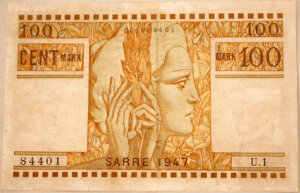 100 Mark Sarre type 1947