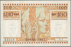 100 Mark Sarre type 1947