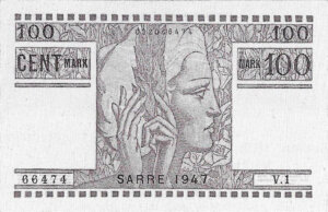 100 Mark Sarre type 1947