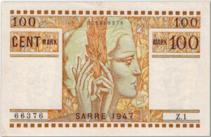 100 Mark Sarre type 1947