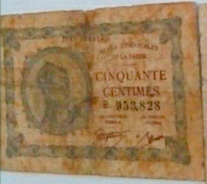 50 centimes Mines domaniales de la Sarre type 1920