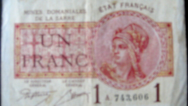 1 franc Mines domaniales de la Sarre type 1920