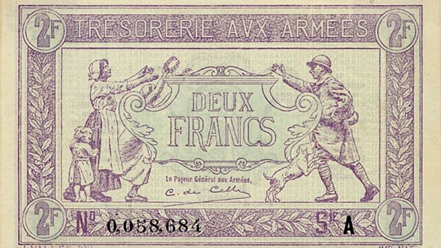 2 francs Trésorerie aux armées type 1917