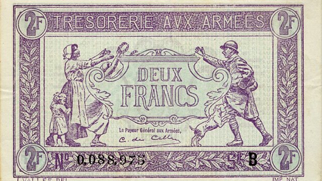 2 francs Trésorerie aux armées type 1917