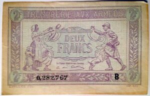 2 francs Trésorerie aux armées type 1917