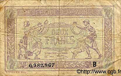 2 francs Trésorerie aux armées type 1917