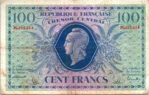 100 francs Marianne type 1943