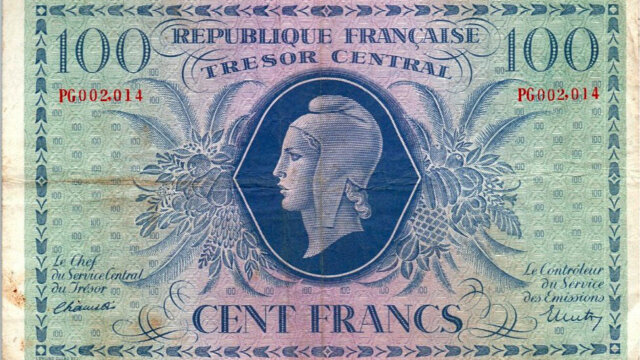 100 francs Marianne type 1943