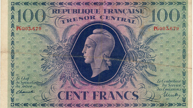 100 francs Marianne type 1943