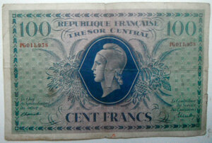 100 francs Marianne type 1943