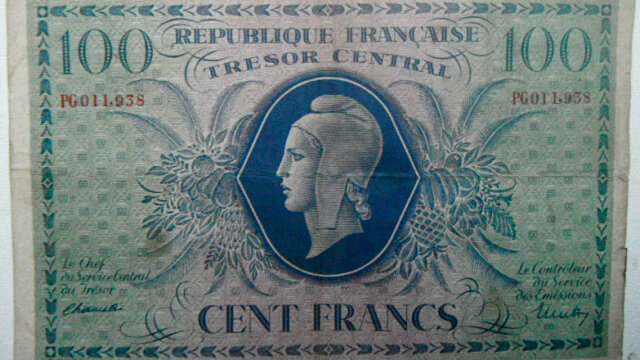 100 francs Marianne type 1943