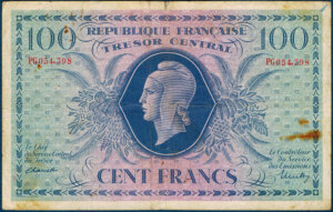 100 francs Marianne type 1943