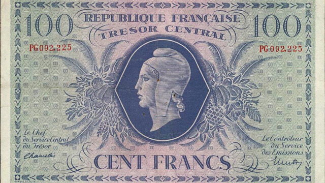 100 francs Marianne type 1943