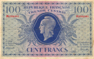 100 francs Marianne type 1943