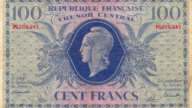 100 francs Marianne type 1943