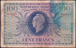 100 francs Marianne type 1943