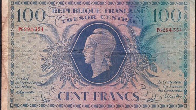 100 francs Marianne type 1943