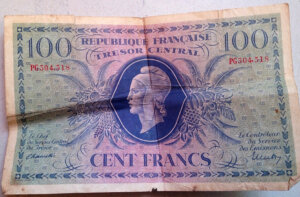 100 francs Marianne type 1943