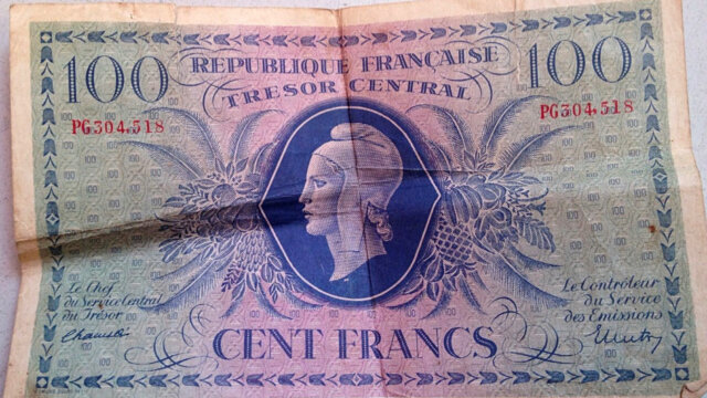 100 francs Marianne type 1943