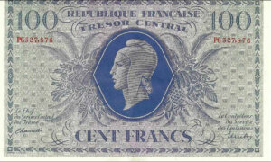 100 francs Marianne type 1943