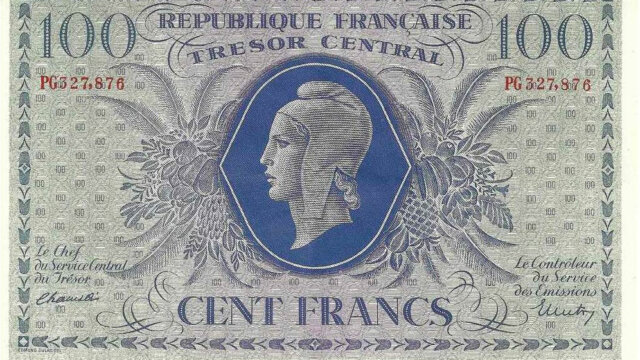 100 francs Marianne type 1943