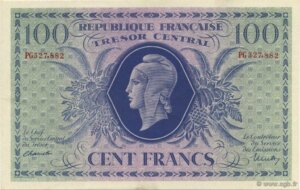 100 francs Marianne type 1943