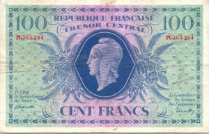 100 francs Marianne type 1943